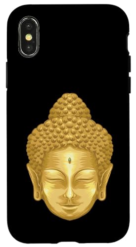 Buddha-Gesicht Hülle für iPhone X/XS von es designs