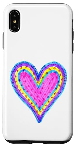 Buntes Herz mit hübschem Muster Hülle für iPhone XS Max Buntes Herz mit hübschem Muster Hülle für iPhone XS Max von es designs