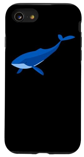Hülle für iPhone SE (2020) / 7 / 8 Blauwal von es designs