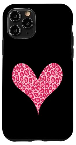 Lustiges rosa Leopardenmuster Herz Hülle für iPhone 11 Pro Lustiges rosa Leopardenmuster Herz Hülle für iPhone 11 Pro von es designs