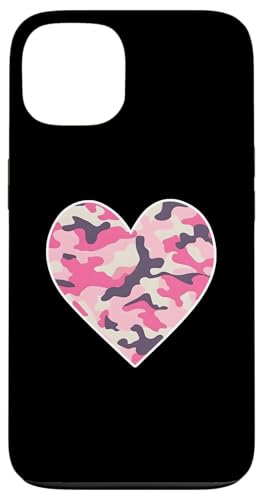 Rosa Camo Herz Hülle für iPhone 13 Rosa Camo Herz Hülle für iPhone 13 von es designs
