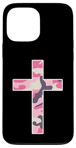 Rosa Camo-Kreuz Hülle für iPhone 13 Pro Max Rosa Camo-Kreuz Hülle für iPhone 13 Pro Max von es designs