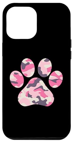Rosa Camo Pfotenabdruck Hülle für iPhone 12 Pro Max Rosa Camo Pfotenabdruck Hülle für iPhone 12 Pro Max von es designs