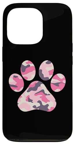 Rosa Camo Pfotenabdruck Hülle für iPhone 13 Pro Rosa Camo Pfotenabdruck Hülle für iPhone 13 Pro von es designs