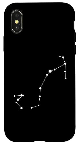 Skorpion-Sternbild Hülle für iPhone X/XS von es designs