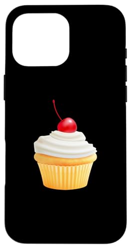 Vanille Cupcake White Frosting Cherry on the Top Hülle für iPhone 16 Pro Max Vanille Cupcake White Frosting Cherry on the Top Hülle für iPhone 16 Pro Max von es designs