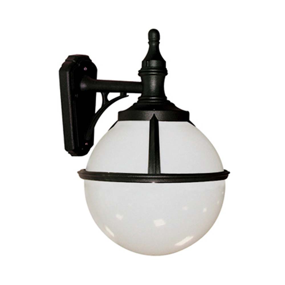 Außenleuchte, Wandlampe, Schwarz, H 44 cm von etc-shop