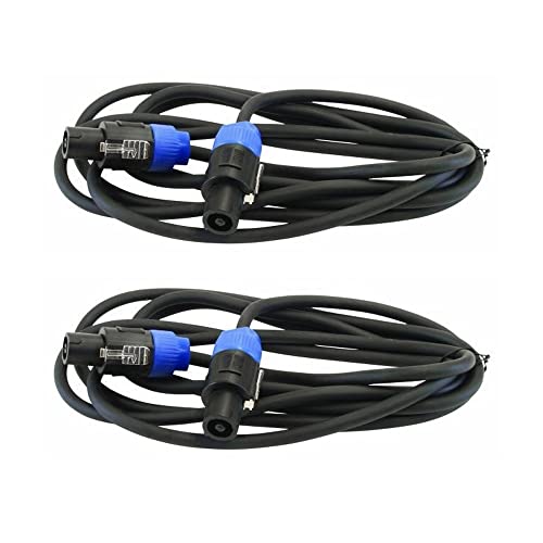 Boxenkabel PA Verbindungskabel Lautsprecherkabel Stecker-Stecker 1,5mm², 10m, 2er Set Boxenkabel PA Verbindungskabel Lautsprecherkabel Stecker-Stecker 1,5mm², 10m, 2er Set von etc-shop