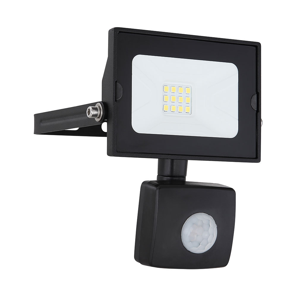 LED Außenleuchte, Sensor, schwarz, Spot beweglich von etc-shop