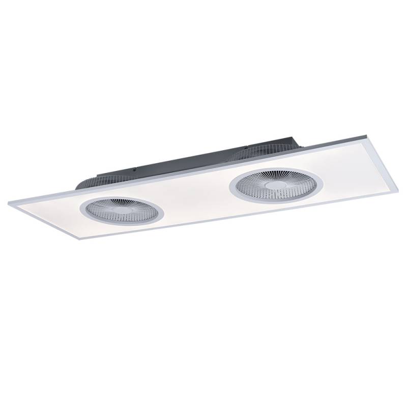 LED Deckenventilator, Fernbedienung, 10 Stufen, L 120 cm von etc-shop