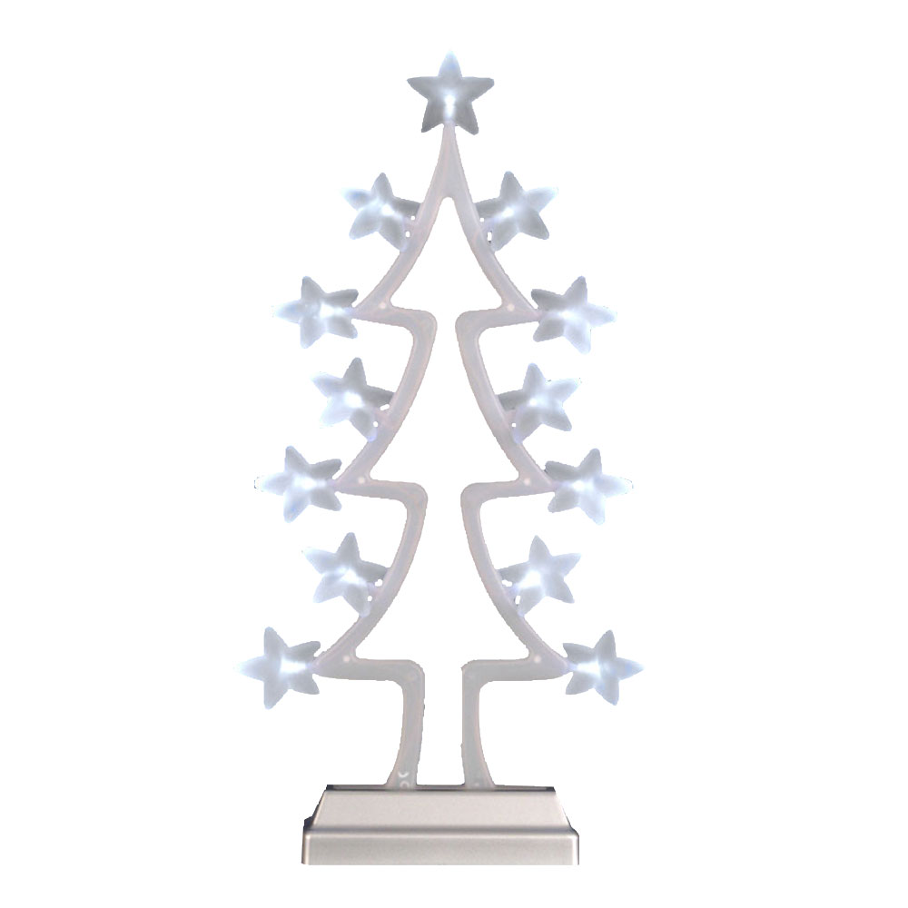 LED Deko Tischleuchte, Weihnachtsbaum, H 31 cm von etc-shop