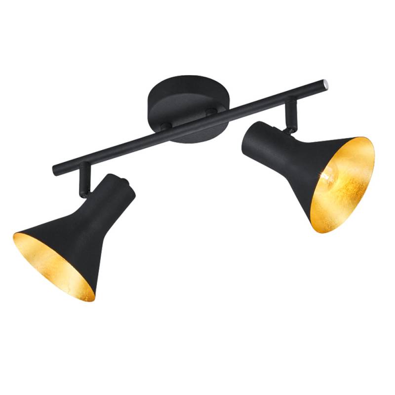 LED Vintage Deckenlampe in schwarz für Ihren Wohnraum NINA von etc-shop