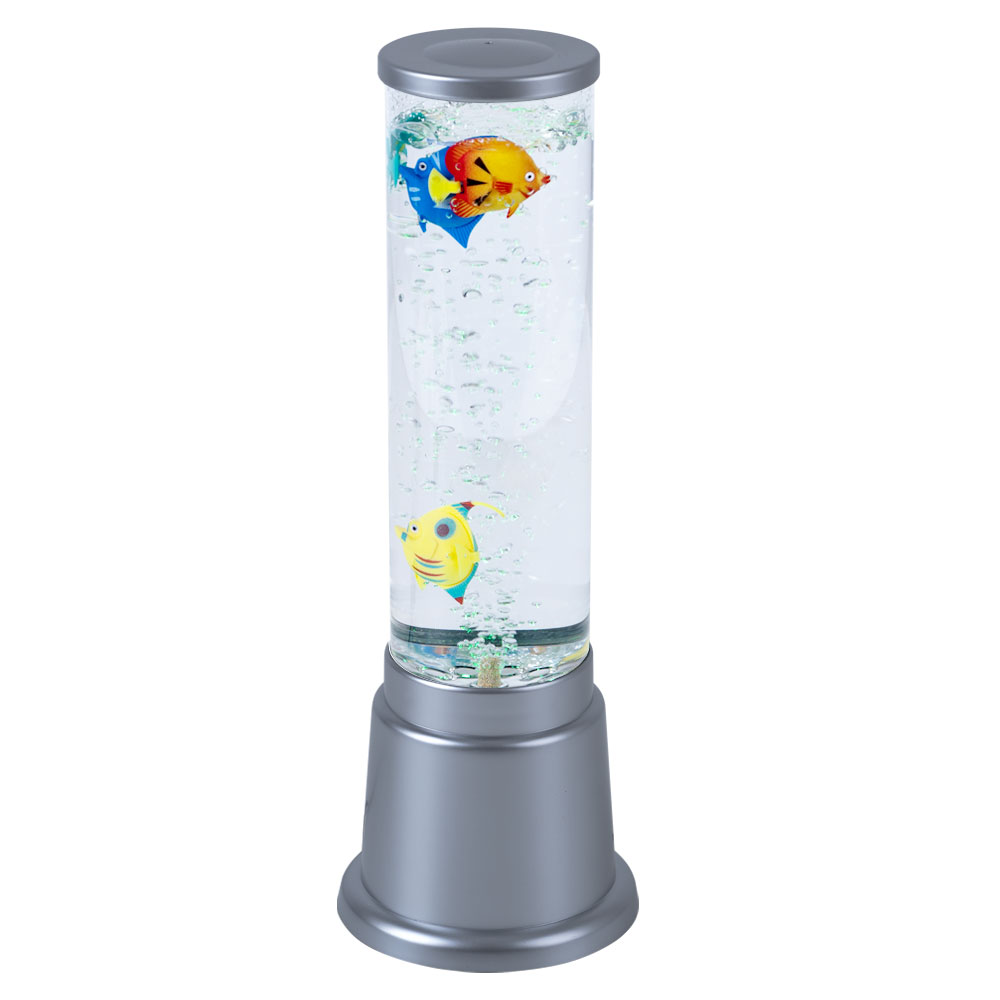 RGB LED Wassersäule mit Deko-Fischen, Farbwechsler von etc-shop