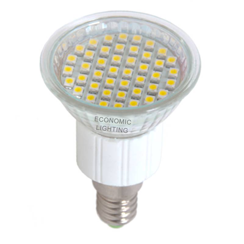 Warmweißes 3W SMD-LED Leuchtmittel mit E14 Sockel von etc-shop