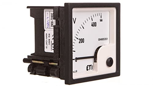 Voltmeter Analog Tafeln 500V Klasse 1,5 72x72mm EQ72 004805351 eti-polam 3838895440352 von eti-polam