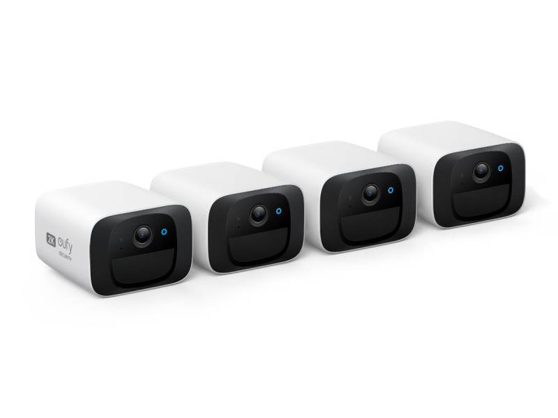 SoloCam C210  (Vierpack) Weiß von eufy