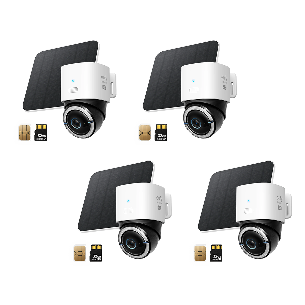 eufy 4G LTE Cam S330 (Vierpack von eufy