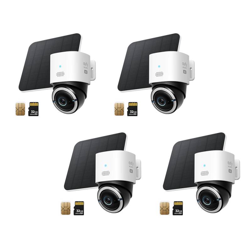 eufy 4G LTE Cam S330 (Vierpack von eufy