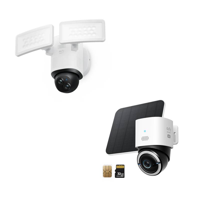 eufy 4G LTE Cam S330 + Floodli von eufy