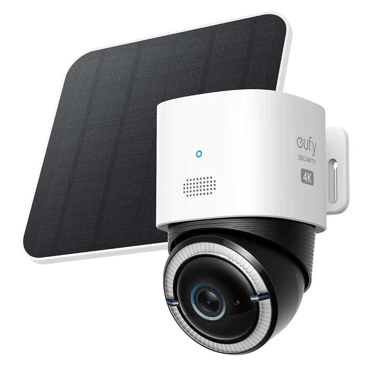 eufy 4G LTE Cam S330 UHD 4K Überwachungskamera mit Solarpanel (Schwenk-Neige KI inkl. SIM-Karte) von eufy