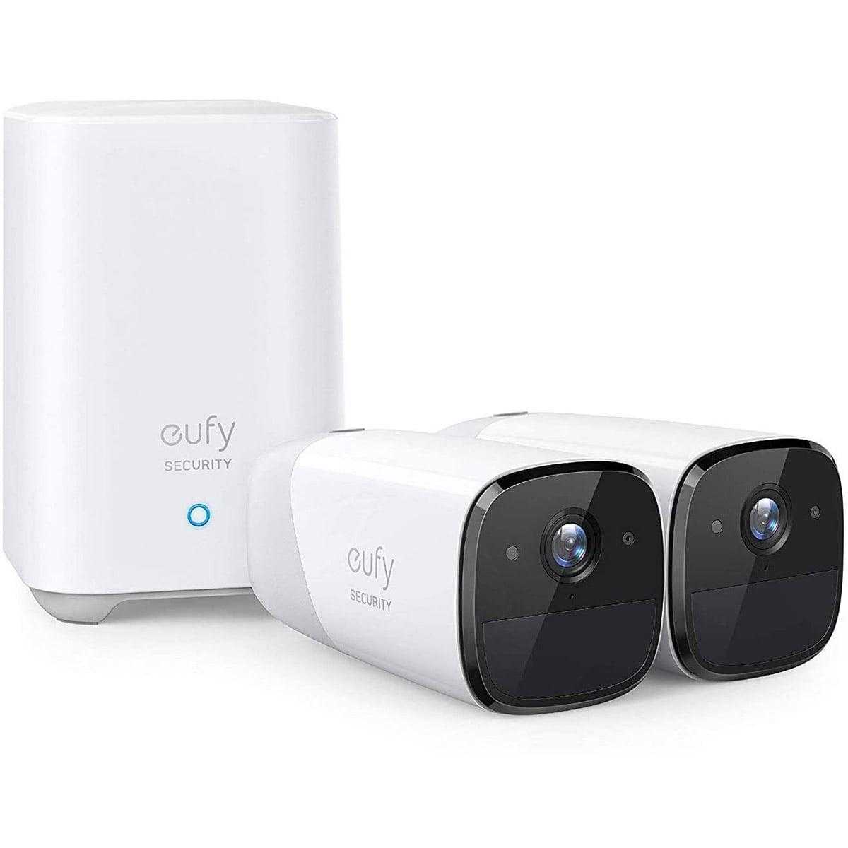 eufyCam 2 kabellose Kamera 2er Set (FullHD IP67 Nachtsicht 365 Tage Akku Kompatibel mit Homekit) von eufy