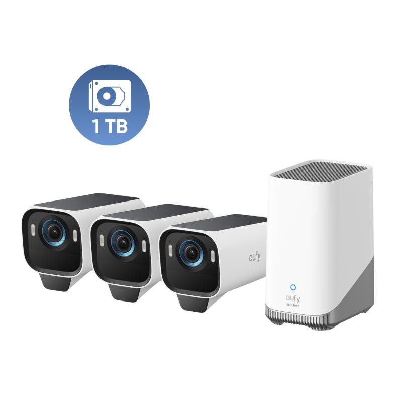 eufyCam S3 Pro 3-Cam Kit + 1 T von eufy