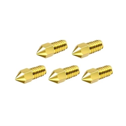 5 Stück for Flash-Forge for Fin-der 3 Düsen 0,3 mm 0,4 mm 0,6 mm 3D-Druckerteile(0.4mm) von eumenghe