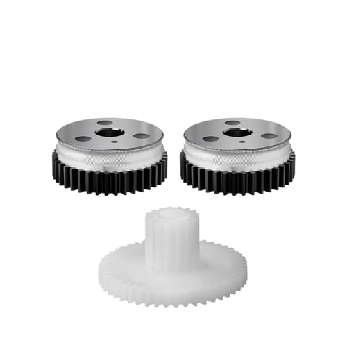 For Flying Bear 3D-Drucker. 1 Set enthält 2 schwarze Zahnräder und 1 weißes Zahnrad for Gh-ost 6, Reb-orn 2, Aone 2 Extruder.(2 set) von eumenghe