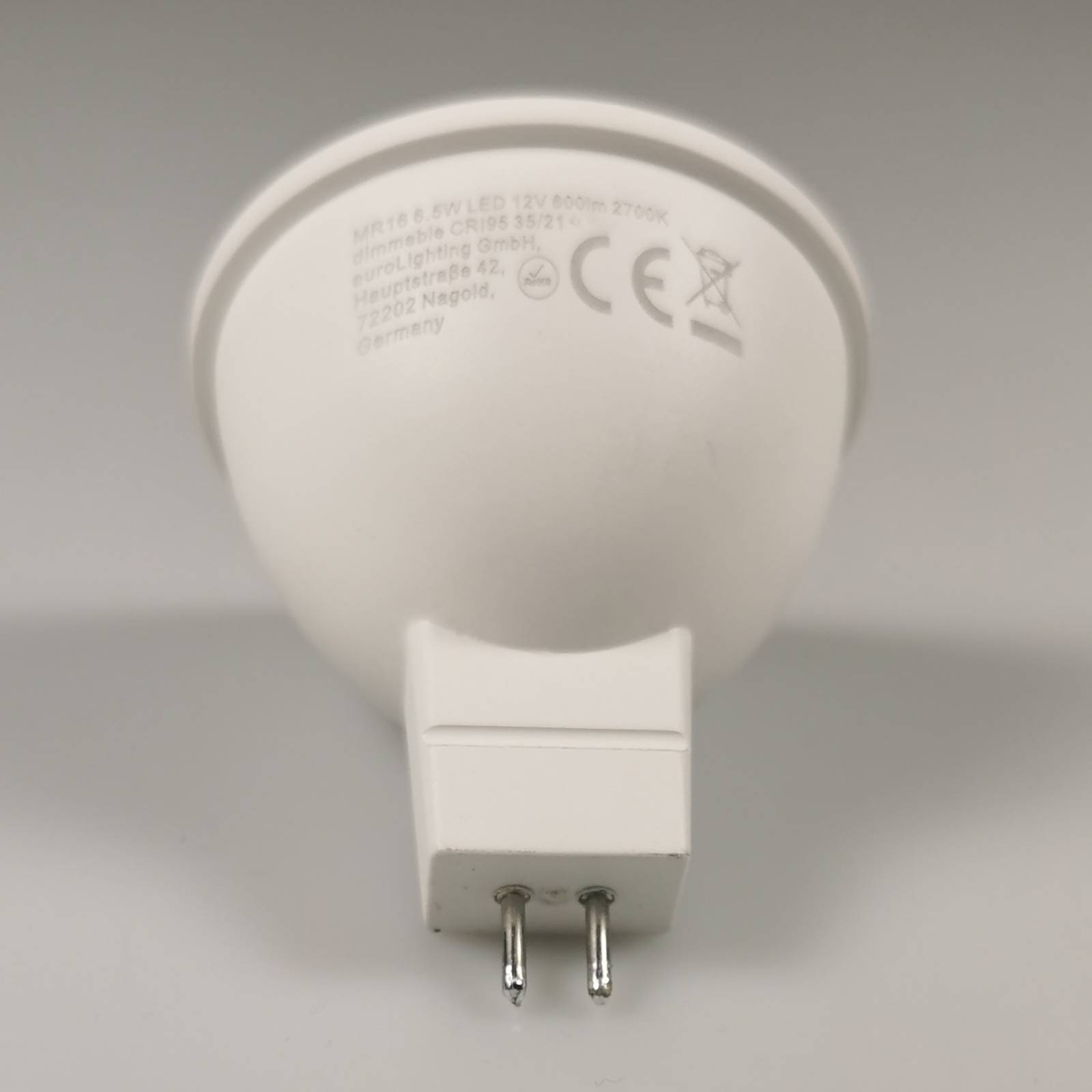 LED-Reflektor GU5.3 6,5W Vollspektrum 2.700K Ra95 von euroLighting