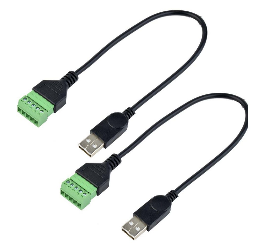 euroharry 30 cm USB 2.0-Stecker auf 5-Pin--Anschluss Steckbarer Adapter USB-Adapter, 30 cm von euroharry