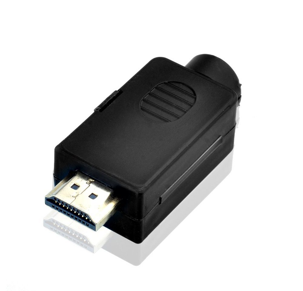 euroharry HDMI 19Pin Stecker zu Terminal Block Breakout mit schwarz Abdeckung Adapter von euroharry