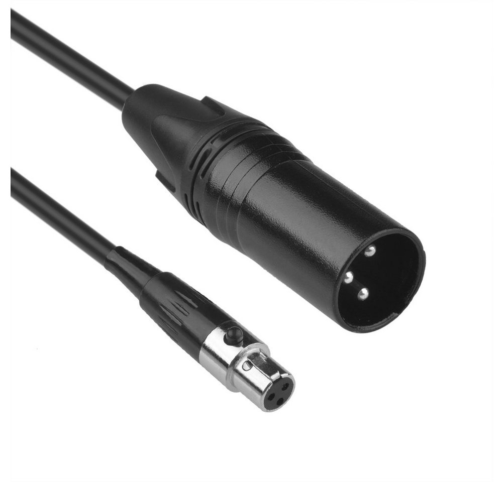 euroharry Mini XLR Buchse 3Pin auf XLR-Stecker 3Pin Stecker Audio- & Video-Kabel euroharry Mini XLR Buchse 3Pin auf XLR-Stecker 3Pin Stecker Audio- & Video-Kabel von euroharry