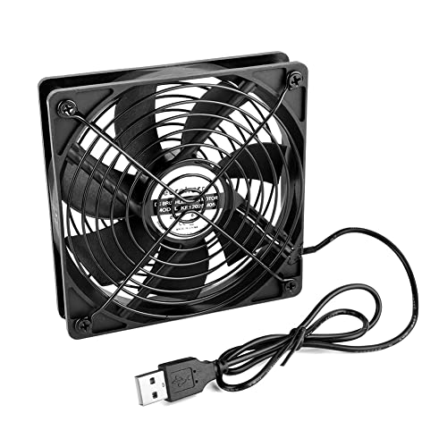 euroharry USB PC Ventilator USB lüfter pc lüfter PC 120MM Gehäuse lüfter zum PC/TV Box/Receiver/AV cabin/PS4/router euroharry USB PC Ventilator USB lüfter pc lüfter PC 120MM Gehäuse lüfter zum PC/TV Box/Receiver/AV cabin/PS4/router von euroharry