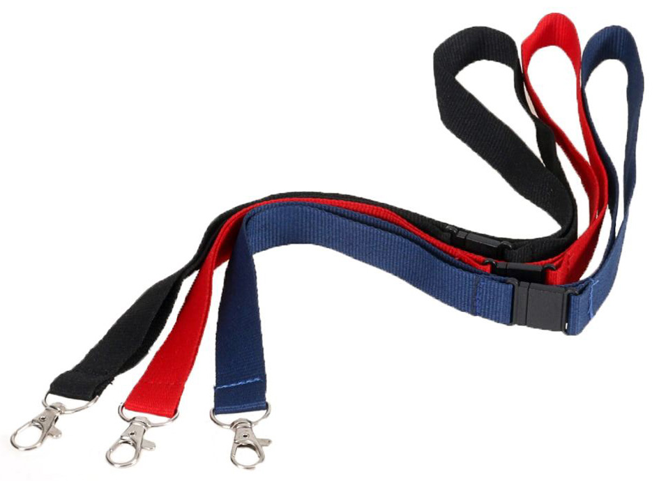 EUROPEL Textilband mit Karabiner, blau von europel