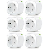 Eve Energy Matter - Smarte Steckdose mit Verbrauchsmessung - 6er-Set von eve