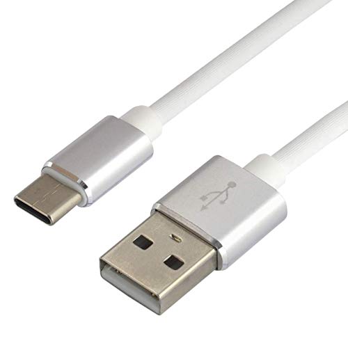 everActive USB USB-C/Typ C Kabel, Silkonkabel, schnelles Laden mit bis zu 3 A, 100 cm lang, weiß, Modell: CBS-1CW von everActive