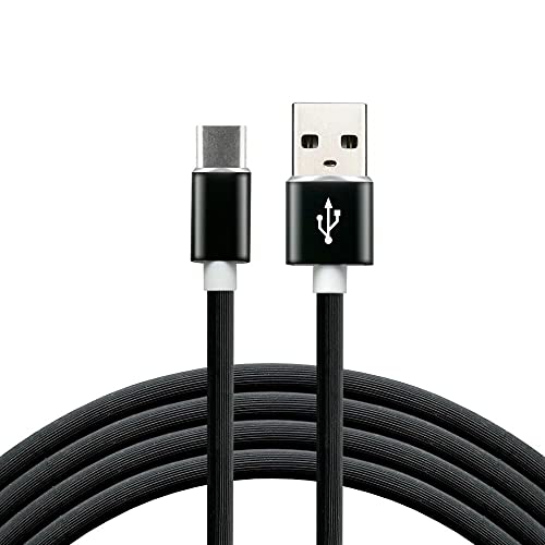 everActive USB USB-C/Typ C Kabel, Silkonkabel, schnelles Laden mit bis zu 3 A, 150 cm lang, schwarz, Modell: CBS-1.5CB von everActive
