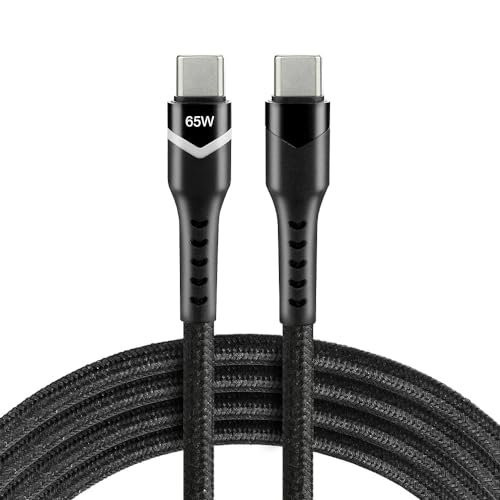 everActive USB USB-C PD Kabel, RGB LED, schnelles Laden mit bis zu 3 A, 200 cm lang, unterstützt Power Delivery bis zu 60W, Modell: CBB-2PDR von everActive