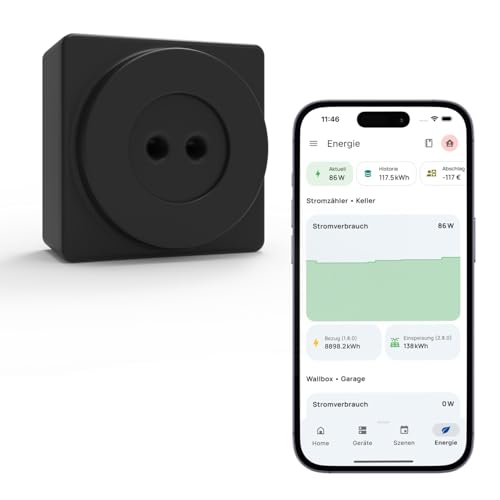 everHome EcoTracker IR - Stromzähler EHZ auslesen - Lesekopf Smartmeter - inkl. App everHome EcoTracker IR - Stromzähler EHZ auslesen - Lesekopf Smartmeter - inkl. App von everHome