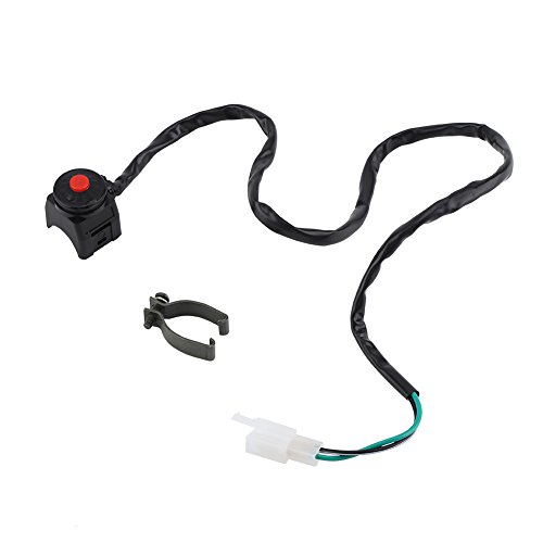 7/8 Motorrad-Lenkerschalter Motor-Start-Kill-Schalter Hupe Taschenlampe Scheinwerfersteuerung Ein / Aus von evhooe