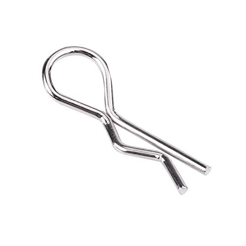 RC Shell Pins 50 Stück RC Zubehör R Typ Karosserie-Clip-Pins für 1/10 1/12 1/16 Maßstab Fernbedienung Auto Shell von evhooe