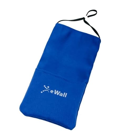 ewall Handytasche königsblau mit EMF Schutz (Gr. M (15 cm x 7,5 cm)) von ewall