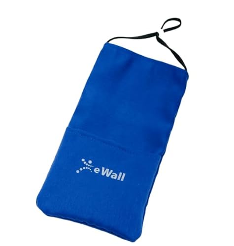 ewall Handytasche königsblau mit EMF Schutz (Gr. M (15 cm x 7,5 cm)) von ewall
