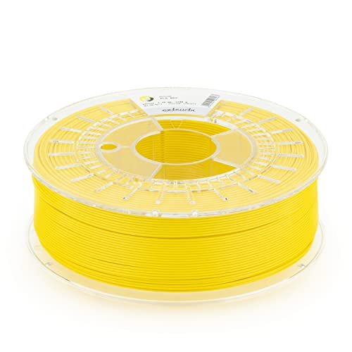 extrudr® PLA NX2 MATT ø1.75mm (1kg) 'GELB MATT' - 3D Drucker Filament - Made in Austria von extrudr