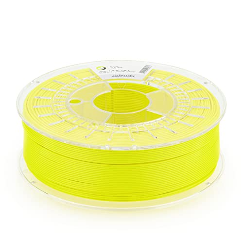 extrudr® PLA NX2 MATT ø1.75mm (1kg) 'NEON GELB MATT' - 3D Drucker Filament - Made in Austria von extrudr