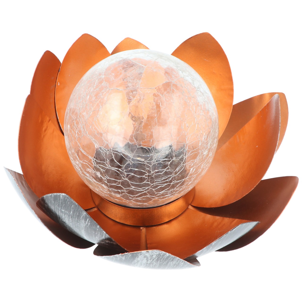 Lotusblume Solar LED Gartenlicht mit einer warmweißen LED, Solarpanel und Akku Lotusblume Solar LED Gartenlicht mit einer warmweißen LED, Solarpanel und Akku von ez solar