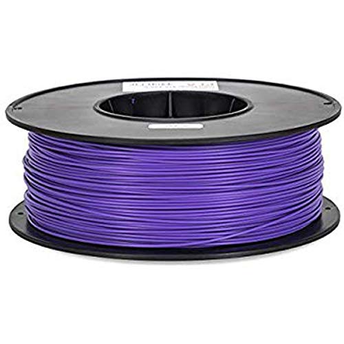 3D filament 1,75 mm TPU+TPE rubber gummi transparent 1000g 1.75mm 3D Druck (purple - lila) von ezPrint