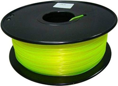 ezPrint Fluoreszierender PLA Filament 1000g 1.75mm 1kg 1,75mm 3D Druck (Fluores gelb) von ezPrint