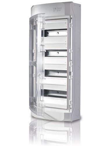 f-tronic Aufputz Feuchtraumverteiler IP65, Neptun48, PS, Lüftung offen von f-tronic Aufputz Feuchtraumverteiler IP65, Neptun48, PS, Lüftung offen