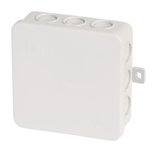 FTRO FR-Abzweigkasten IP54 E114 100x100x40mm (Inhalt 10 Stück) FTRO FR-Abzweigkasten IP54 E114 100x100x40mm (Inhalt 10 Stück) von f-tronic Winfried Fohs GmbH